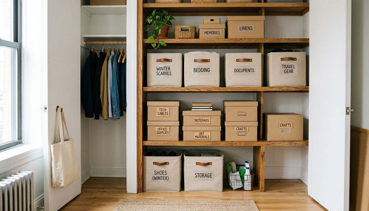 Maximiser l'espace dans des petites surfaces de stockage